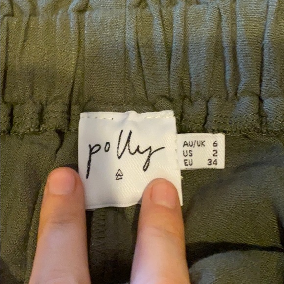 PRINCESS POLLY PAPER-BAG WAIST SHORTS - Picture 2 of 4